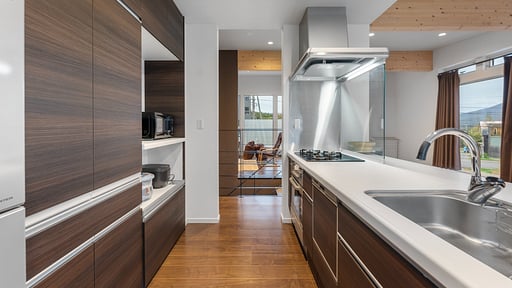 Hikari Snow Villa One Kitchen