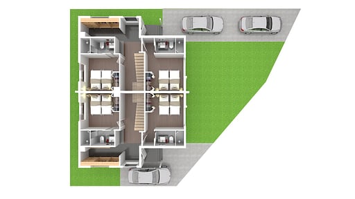 Hikari Snow Villa One Floor plan