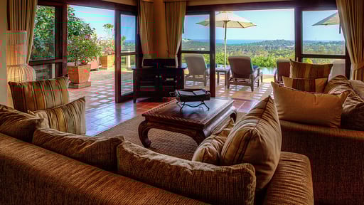 Villa Alpha Living room