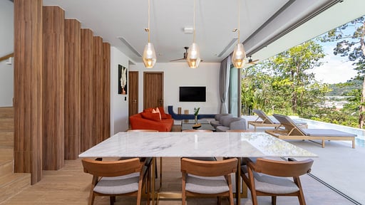 Himmapana Villa Hills 3A Dining area