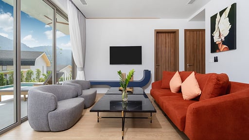 Himmapana Villa Hills 3B Living room