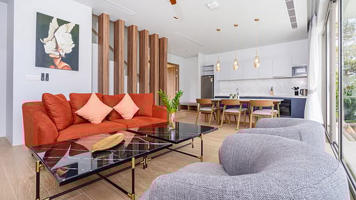 Himmapana Villa Hills 3B Living room