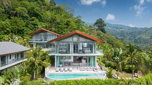 Himmapana Villa Terraces 4 Drone pictures