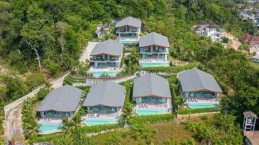 Himmapana Villa Terraces 4 Drone pictures