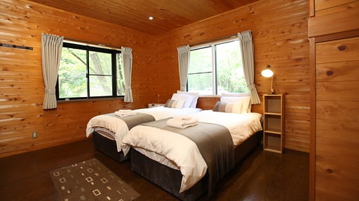 Hinoki Cabin One Bedroom 1
