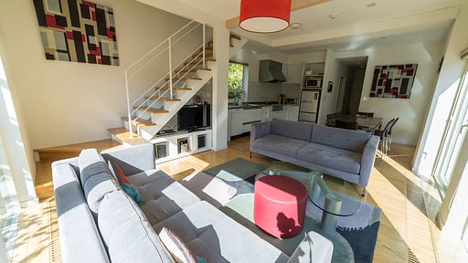 Hirafu House Shibumi Living room