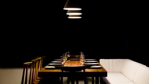 Hirafu Woods Dining area