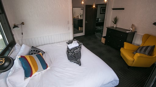 Hotel Villa Hakuba Four Bedroom Apartment Bedroom 1