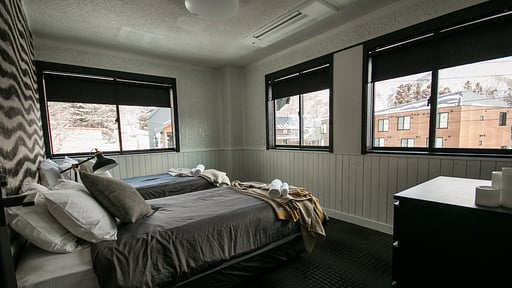 Hotel Villa Hakuba Four Bedroom Apartment Bedroom 3