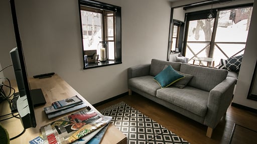 Hotel Villa Hakuba Loft Cabin Living room