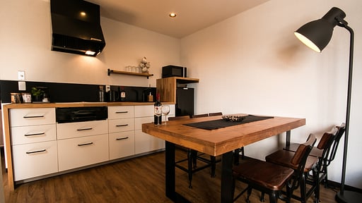 Hotel Villa Hakuba Standard Three Bedroom Apartment Dining area