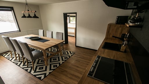 Hotel Villa Hakuba Superior Three Bedroom Apartment Dining area