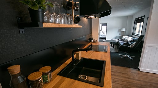 Hotel Villa Hakuba Superior Three Bedroom Apartment Kitchen