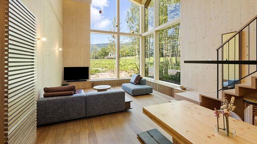 Hupni Chalet Living room