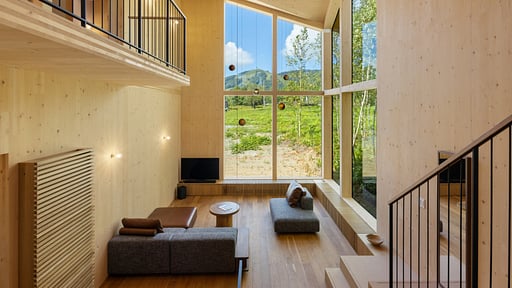 Hupni Chalet Living room