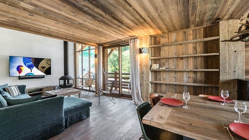 Chalet Hygge Dining area