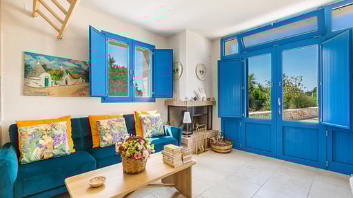 I Trulli di Mavisa Wohnbereich