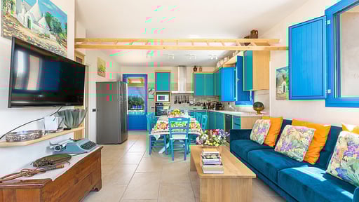 I Trulli di Mavisa Wohnbereich