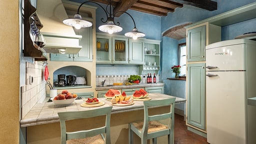 Il Cortile Apartment Küche