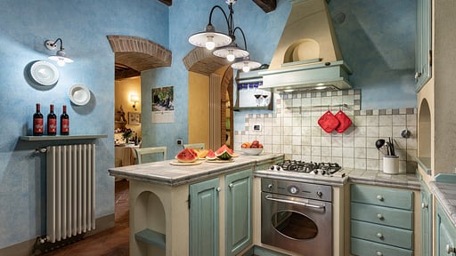 Il Cortile Apartment Küche