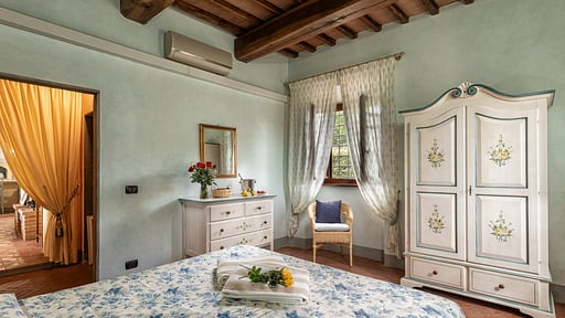 Il Cortile Apartment Schlafzimmer 1