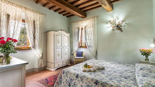 Il Cortile Apartment Schlafzimmer 1
