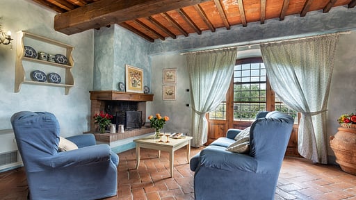 Il Fienile Apartment Wohnbereich