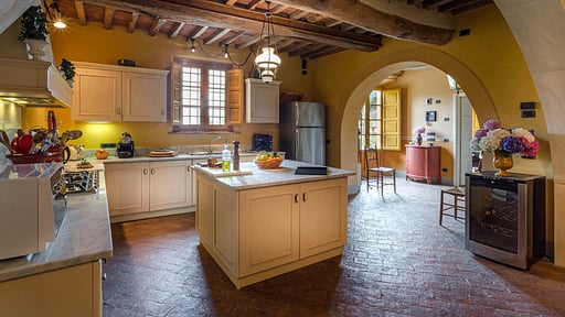 Villa Il Frantoio Kitchen