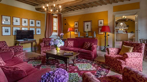 Villa Il Frantoio Living room