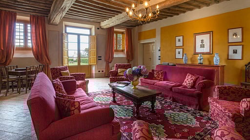 Villa Il Frantoio Living room