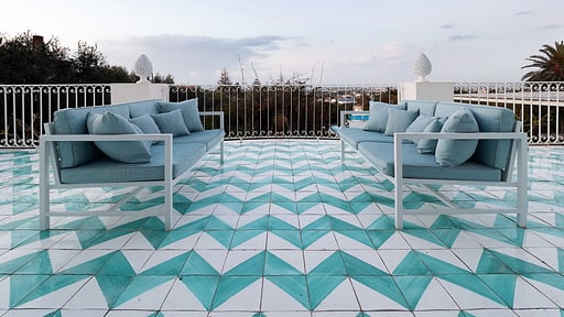 Villa Il Giardino Ritrovato Terras/Veranda