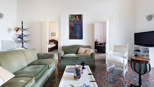 Villa Il Giardino Ritrovato Woonkamer 1