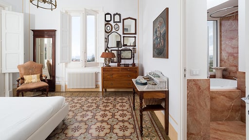 Villa Il Giardino Ritrovato Slaapkamer 1