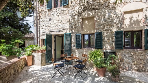 Il Nespolo Charming Apartment Fonterutoli Terrasse/Veranda