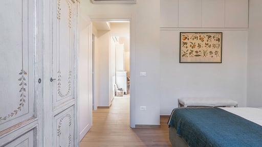 Il Nespolo Charming Apartment Fonterutoli Schlafzimmer 1