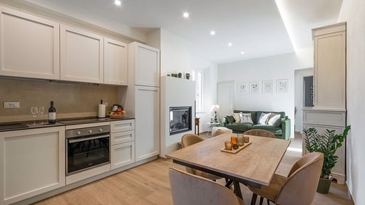 Il Nespolo Charming Apartment Fonterutoli Küche