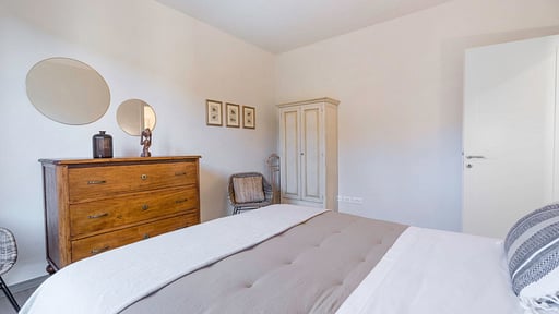 Il Nespolo Charming Apartment Fonterutoli Schlafzimmer 2