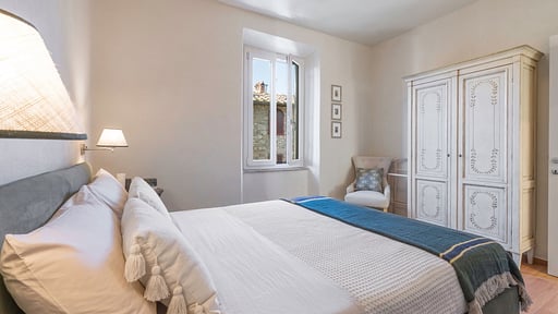 Il Nespolo Charming Apartment Fonterutoli Schlafzimmer 1