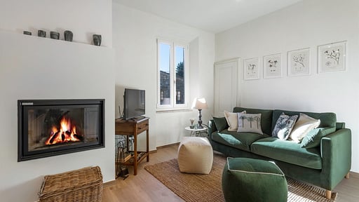 Il Nespolo Charming Apartment Fonterutoli Wohnbereich