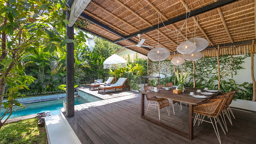 Villa Illetas Finca Dining area