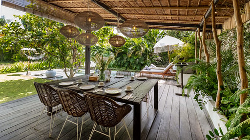 Villa Illetas Finca Dining area