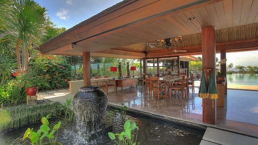 Villa Indah Manis Dining area