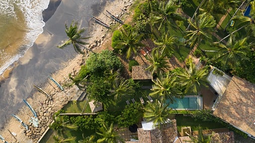 Indie Beachouse Fotos de dron