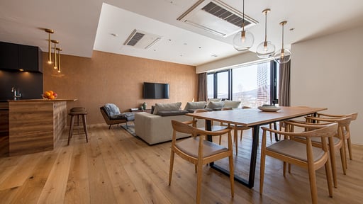 Intuition Three Bedroom Yotei Premier Residence Living room
