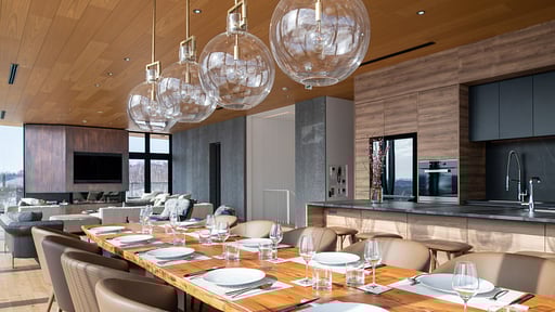 Intuition Yotei Penthouse Residence Dining area