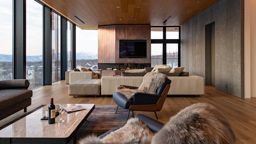 Intuition Yotei Penthouse Residence Living room