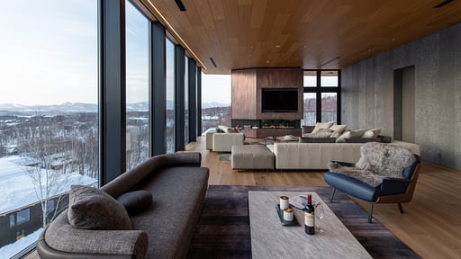Intuition Yotei Penthouse Residence Living room