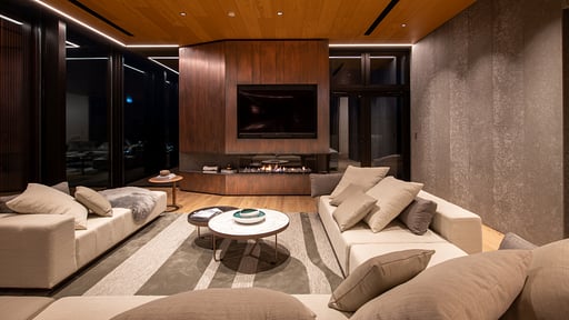 Intuition Yotei Penthouse Residence Living room