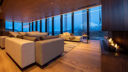 Intuition Yotei Penthouse Residence Living room