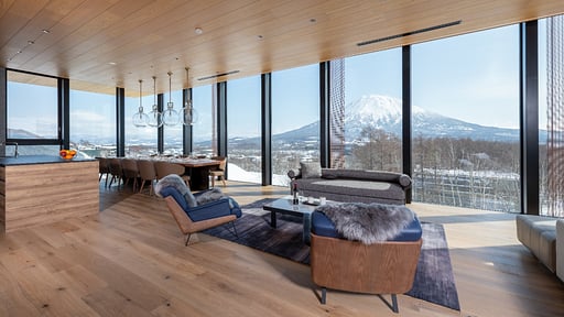 Intuition Yotei Penthouse Residence Living room